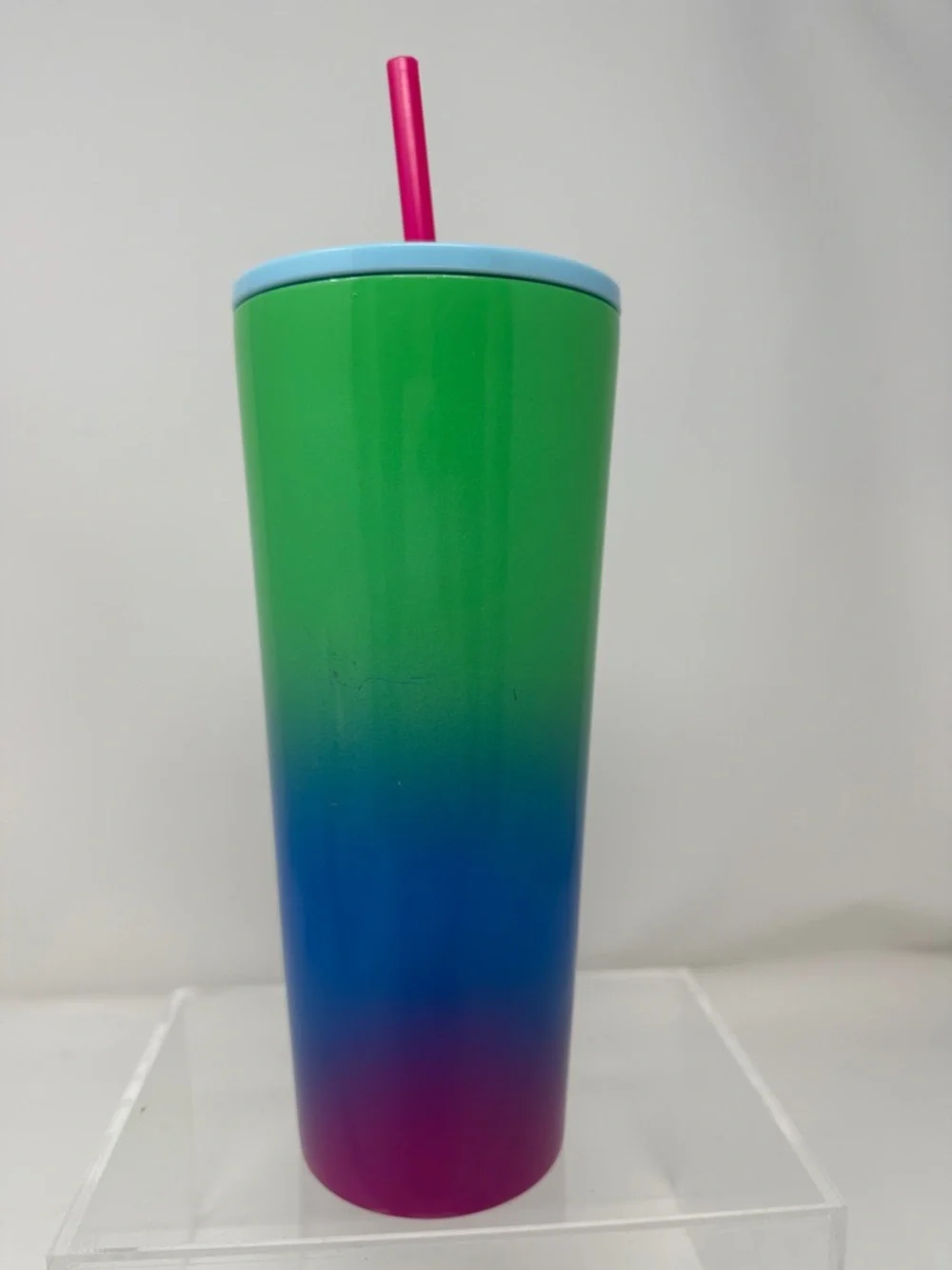 Starbucks Summer 2023 Ombré Prism Gradient Stainless Steel Venti 24oz Tumbler